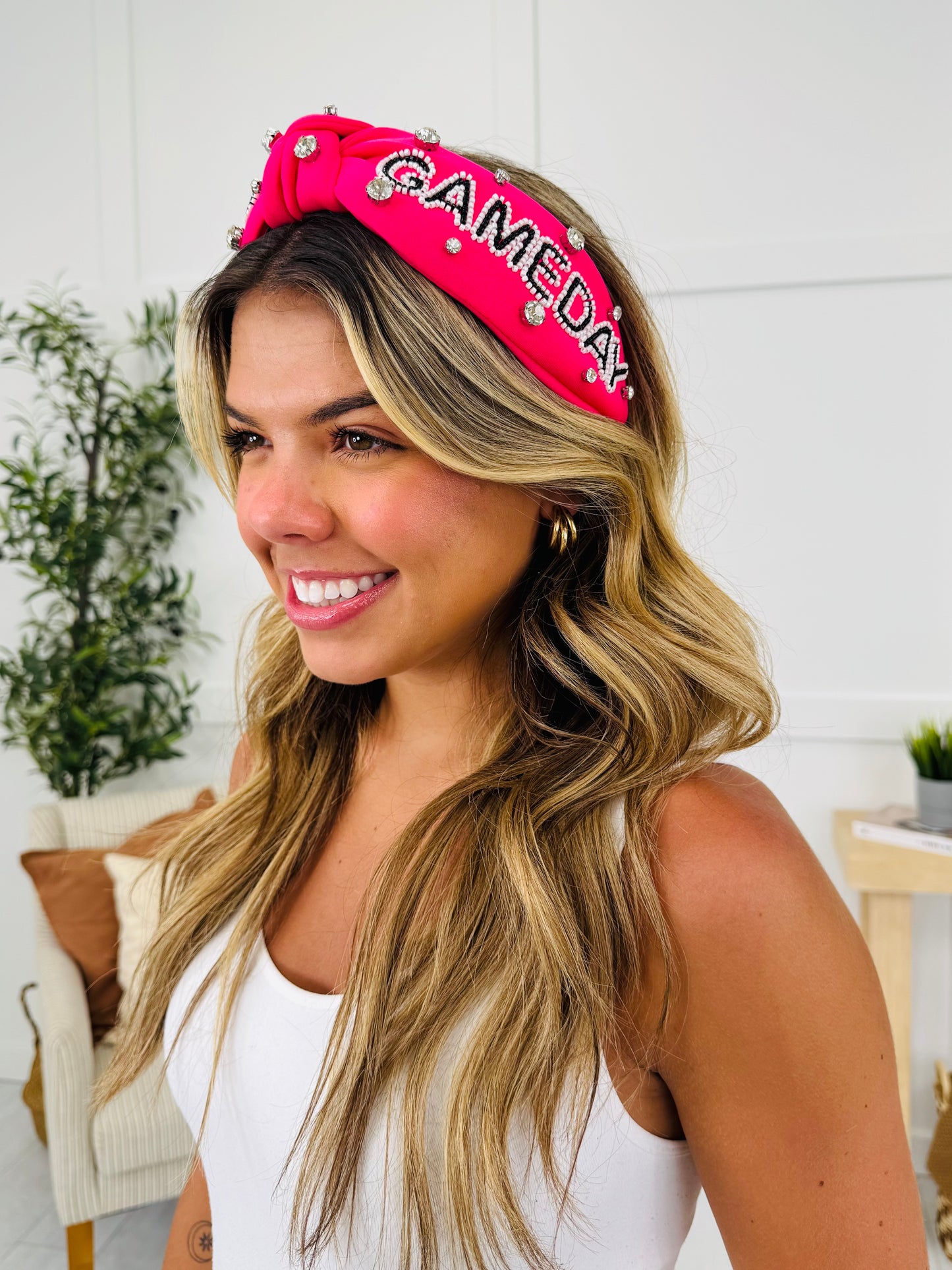 DOORBUSTER! Game Day Spirit Rhinestone Headband- Multiple Colors!