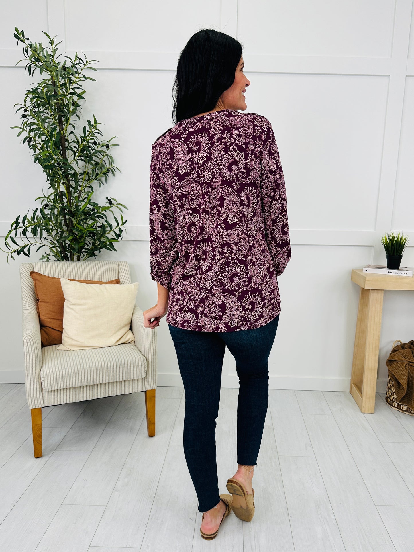 Lost In The Print Top