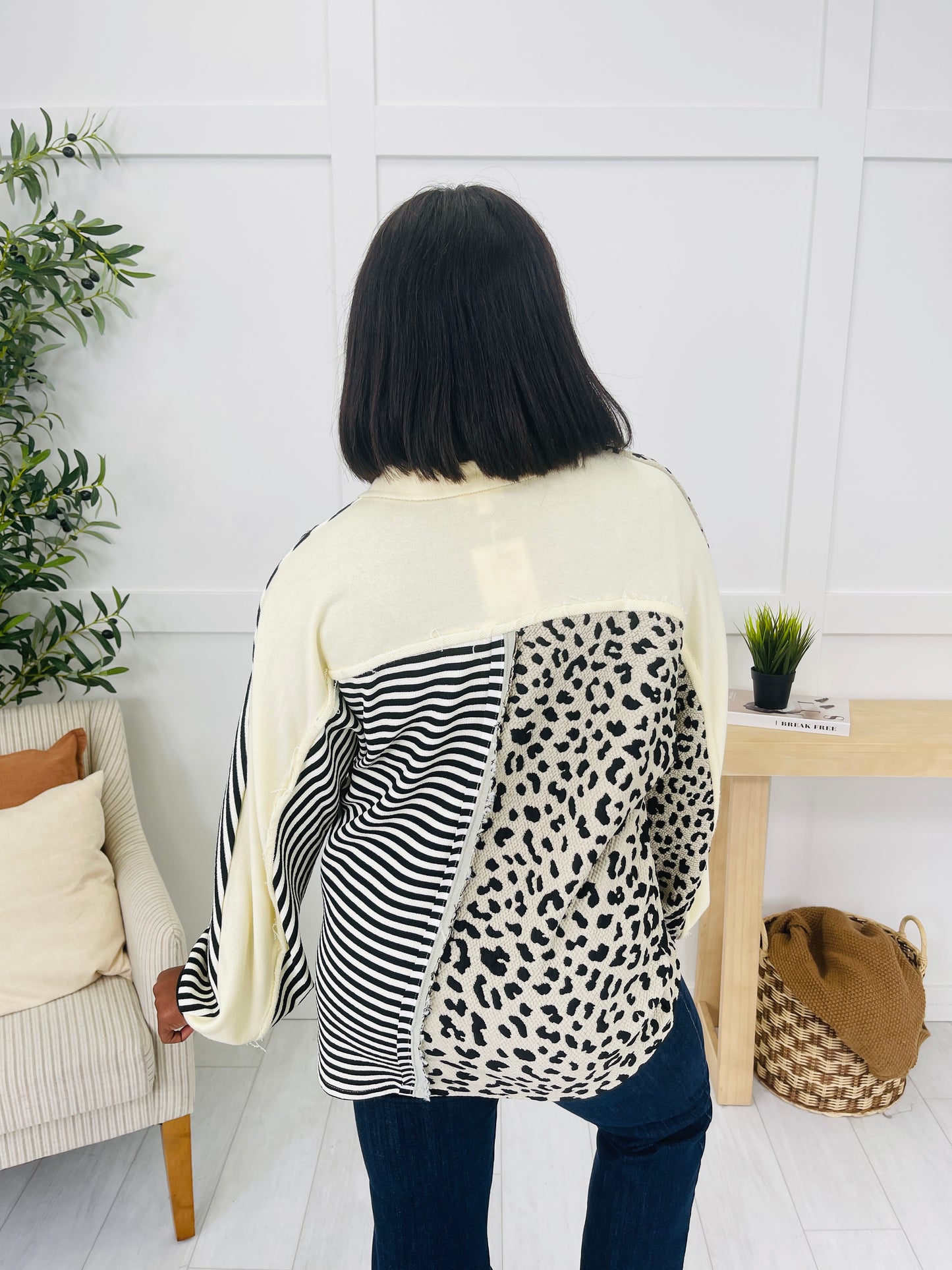 Pattern Play Pullover