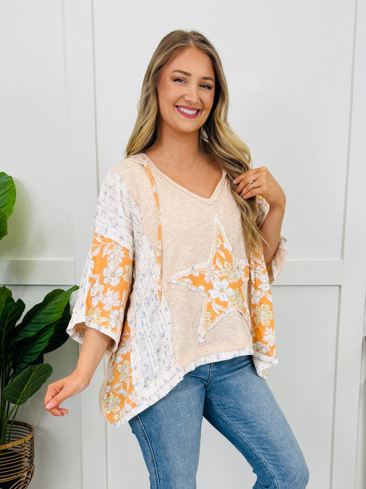Cosmic Kindness Top in Wheat Beige