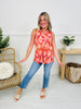 Sunny Days Tank Top in Ocean City Print