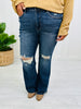 Judy Blue REG/CURVY Tummy Control Millionaire Flare Jeans