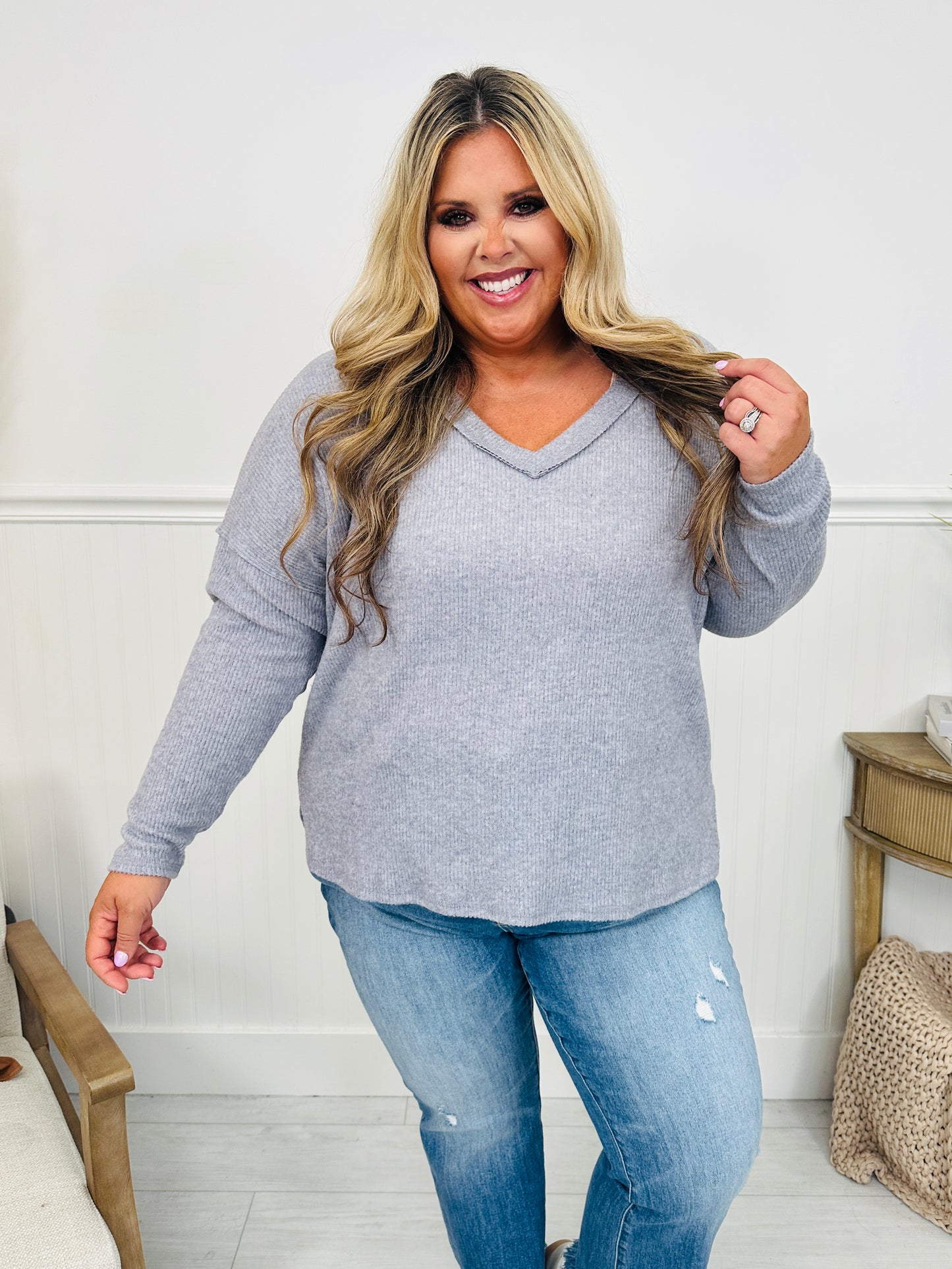 Stay Cozy Top- Multiple Colors!