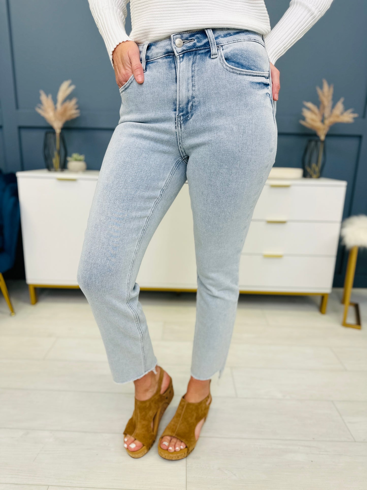 Lovervet REG/CURVY Slim Chance Slim Straight Leg Jeans