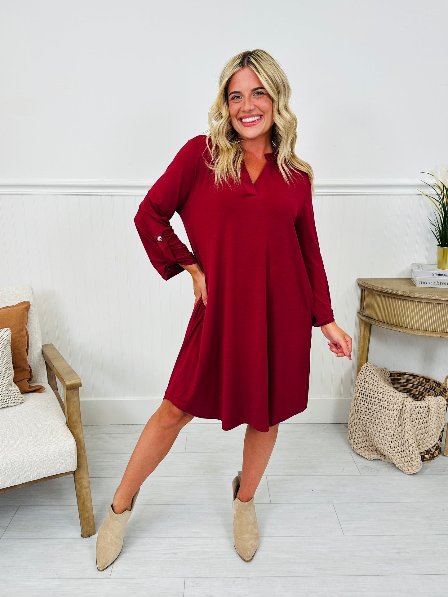 Dress For Fall- Multiple Colors!
