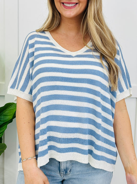 Shoreline Stitch Top