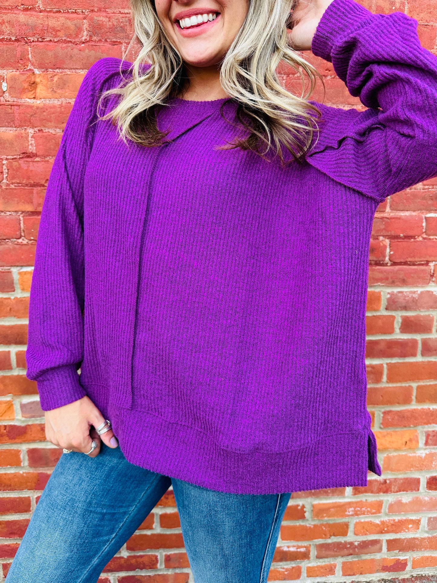 Cozy Up Top-- Multiple Colors!