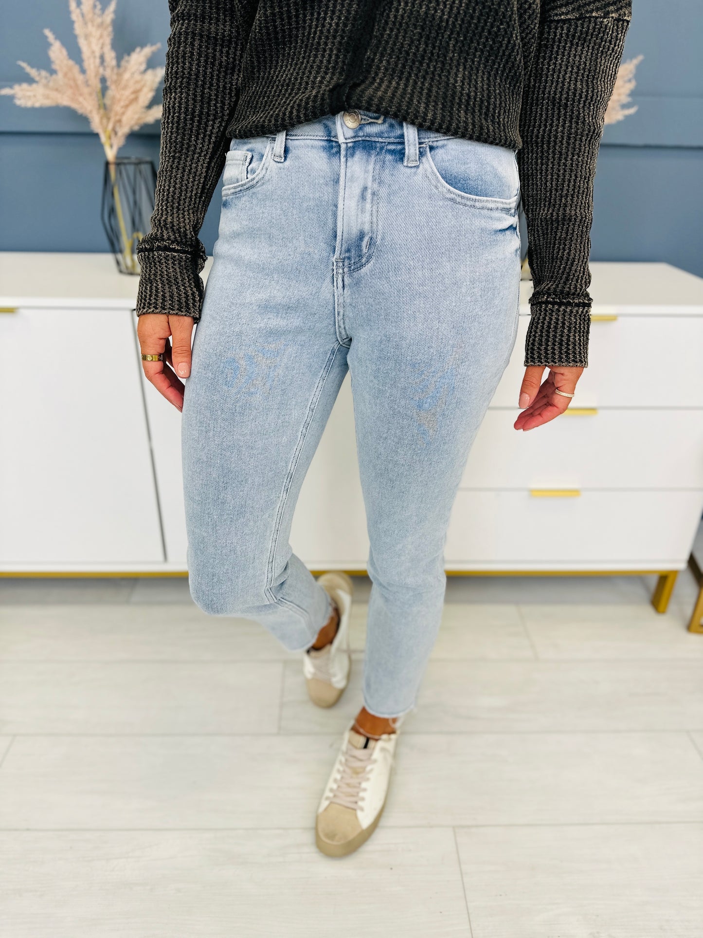 Lovervet REG/CURVY Slim Chance Slim Straight Leg Jeans