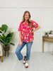 Growing On You Top in Fuchsia