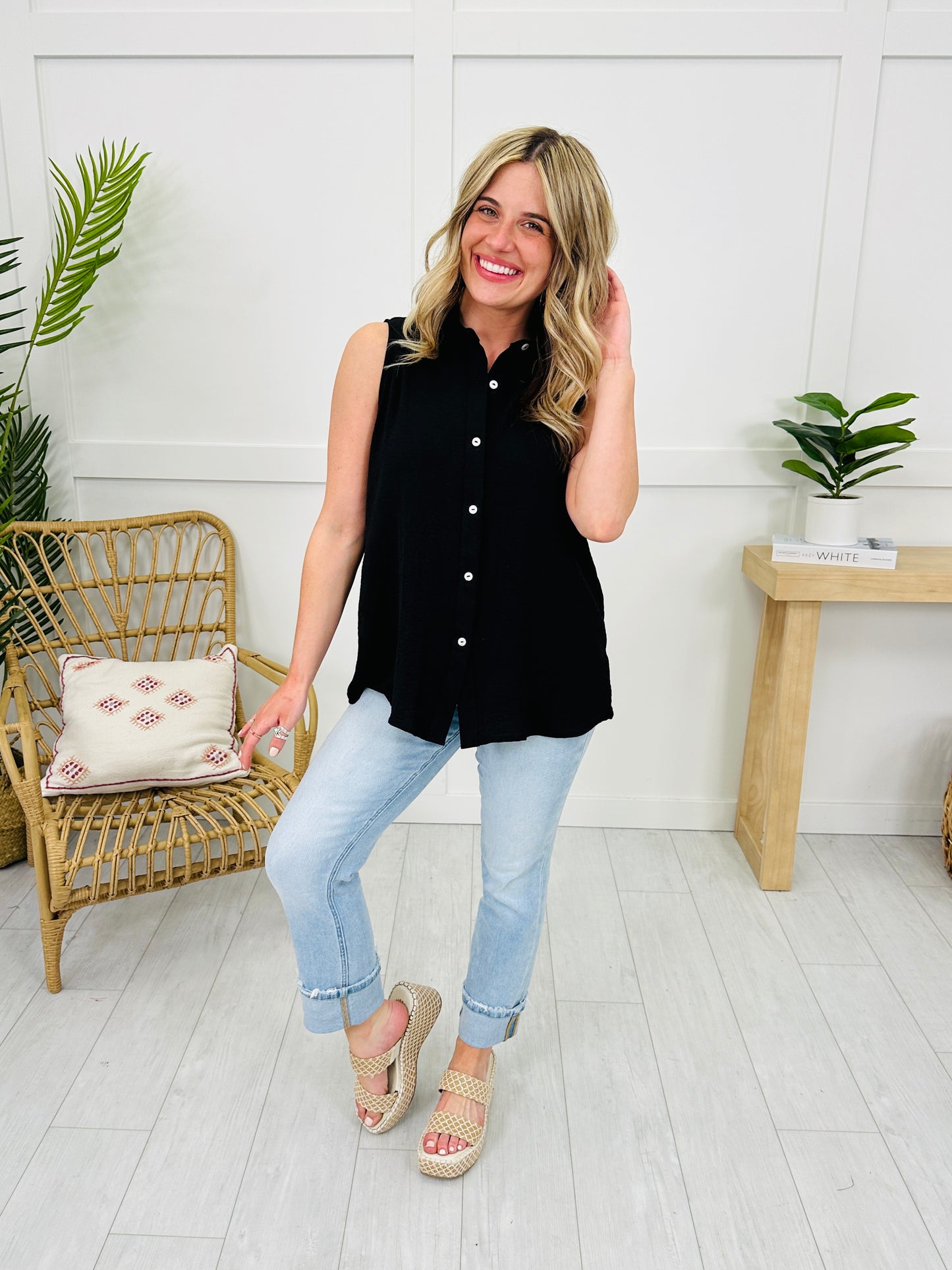 Step Into Summer Tank Top- Multiple Colors!