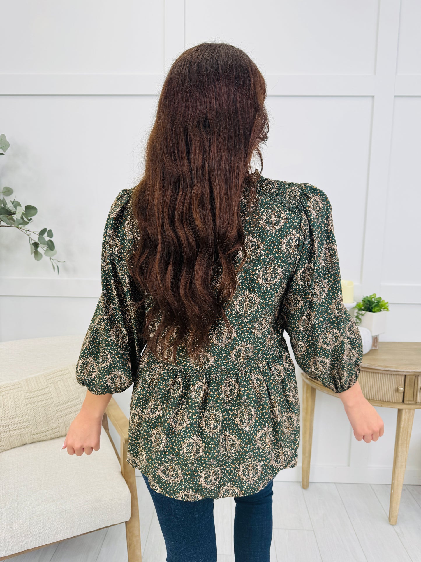 Evergreen Romance Top