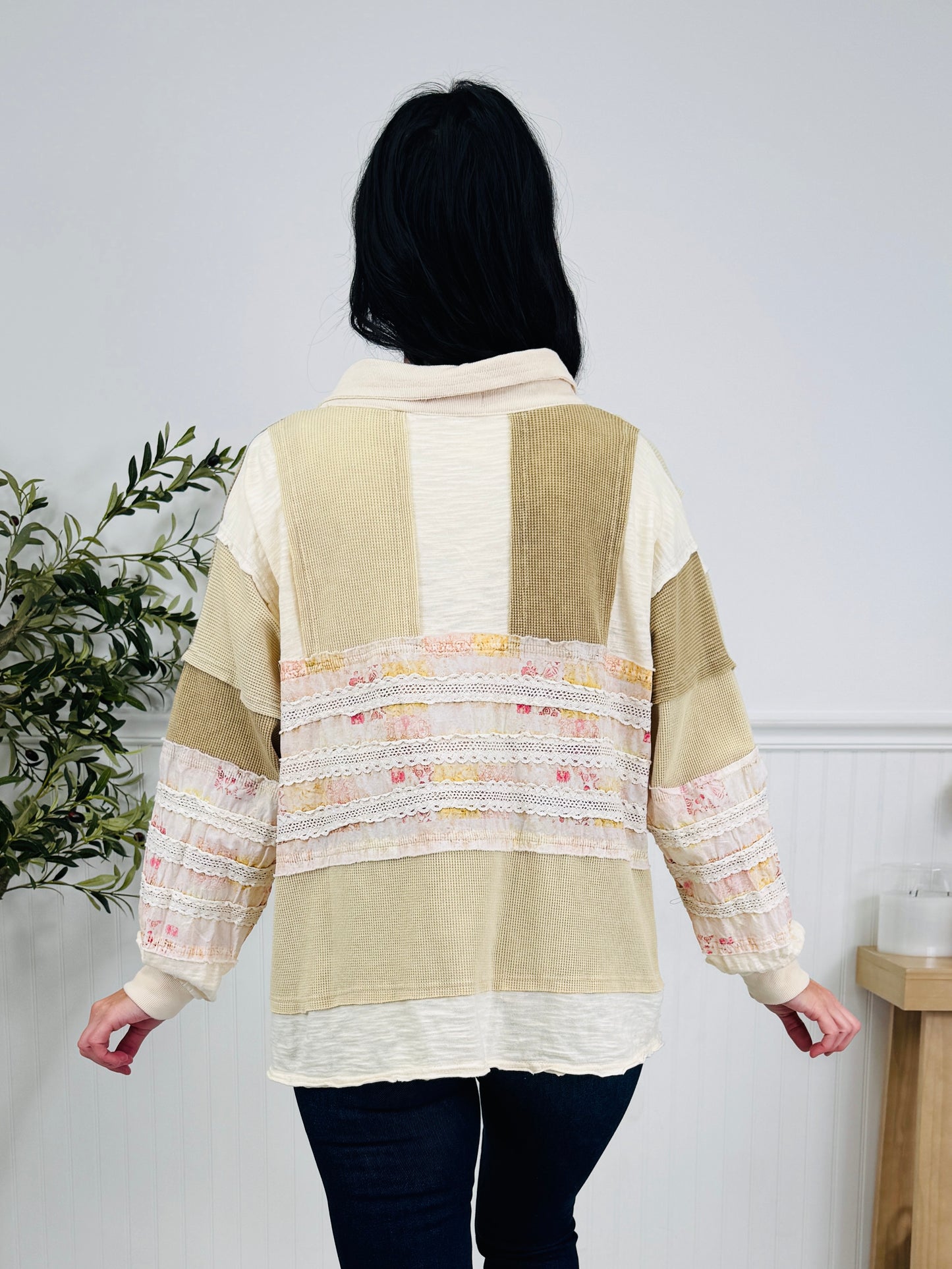 Southern Charm Top In Natural