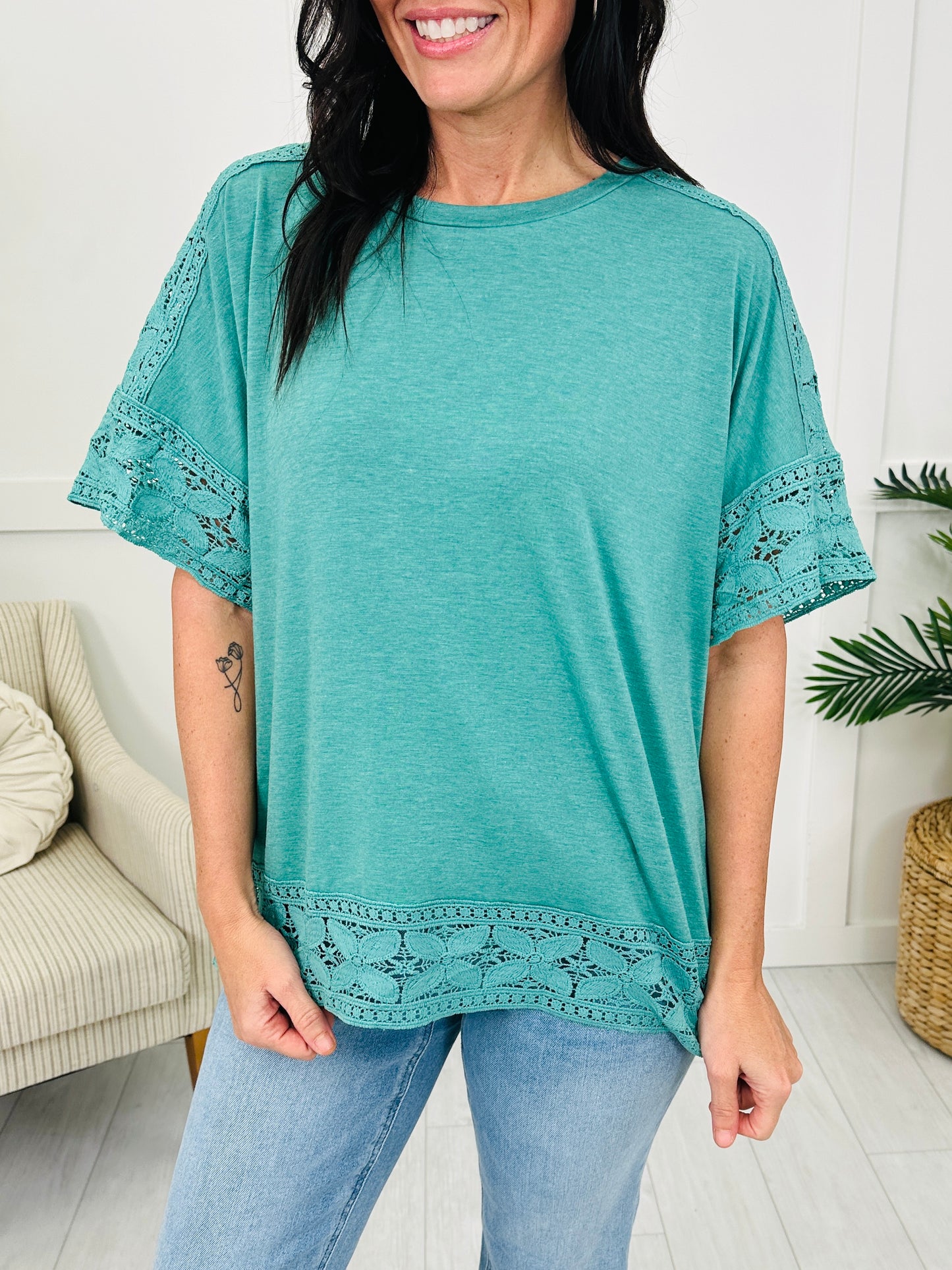 Threaded Dreams Top- Multiple Colors!