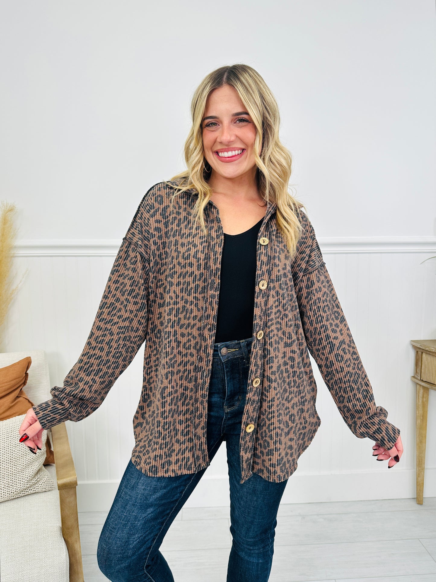Wild At Heart Shacket- Multiple Colors!