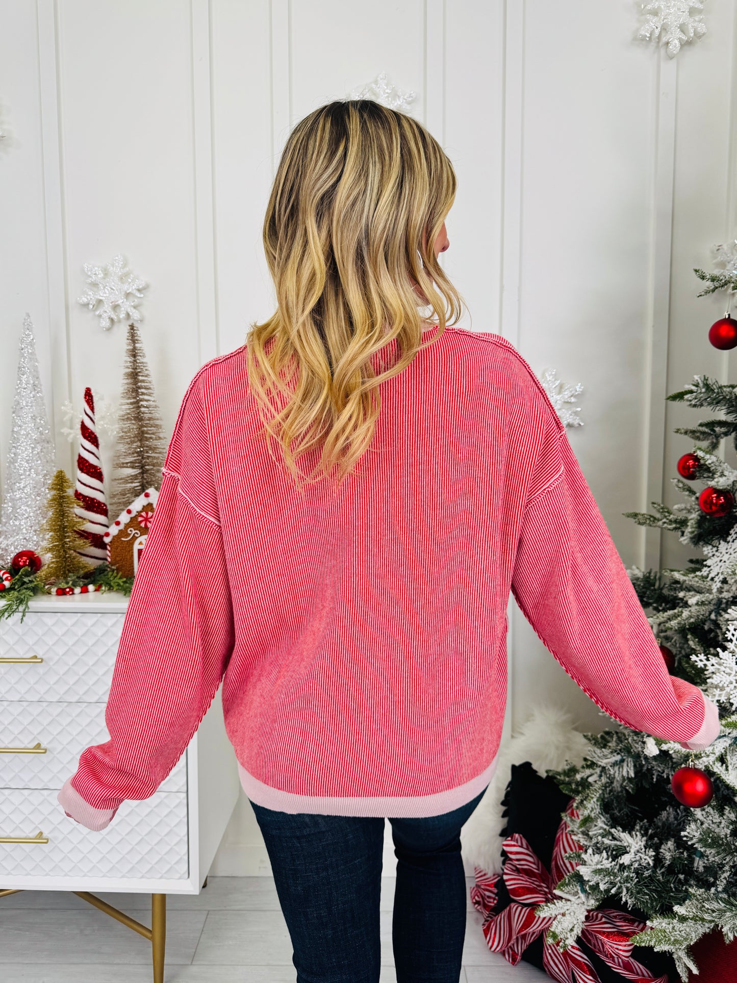Peppermint Wishes Sweater