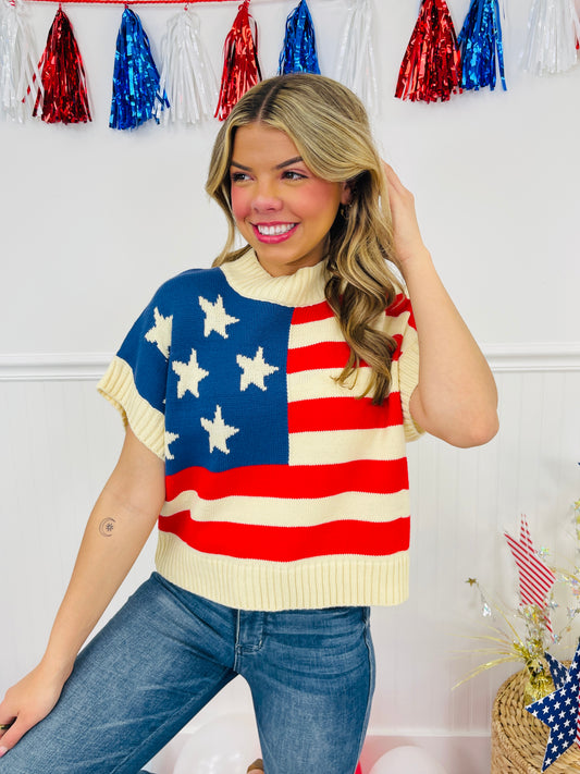 Patriotic Perfection Sweater