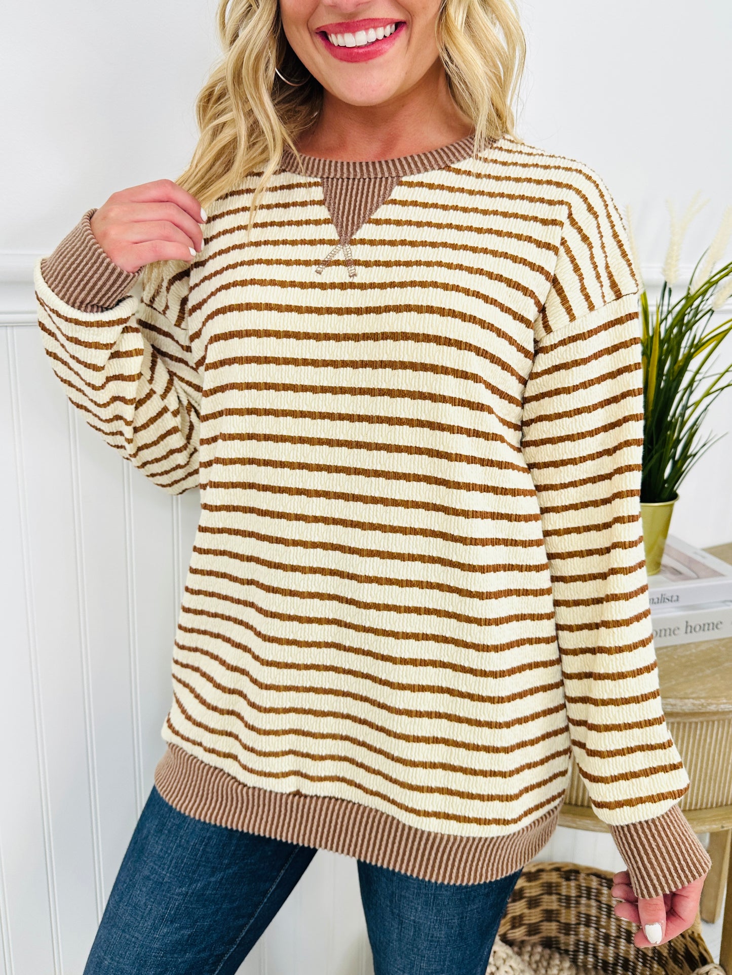 Sincerely Striped Top- Multiple Colors!