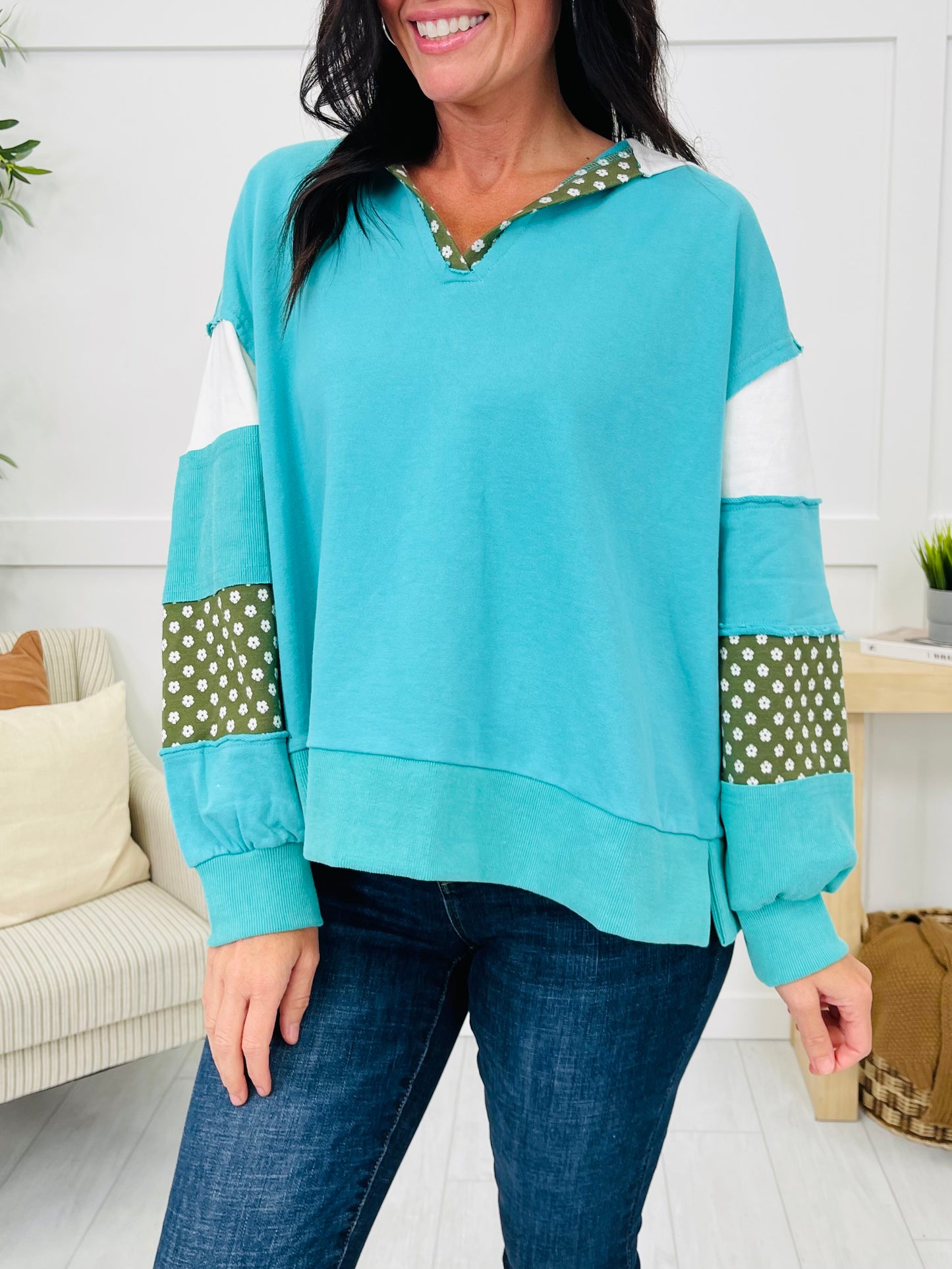 Striped For The Beat Top