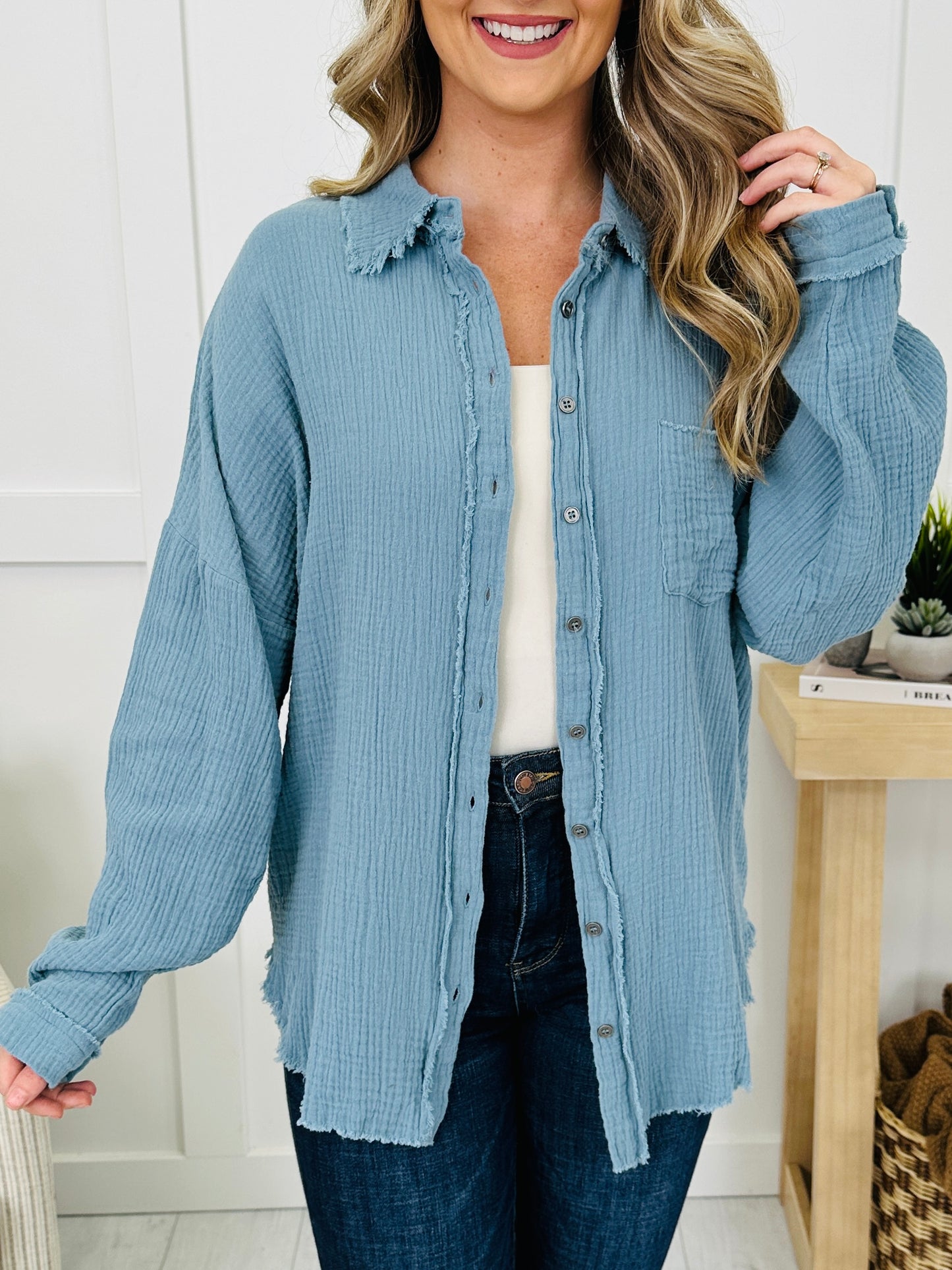 DOORBUSTER! Easy Promise Top- Multiple Colors!