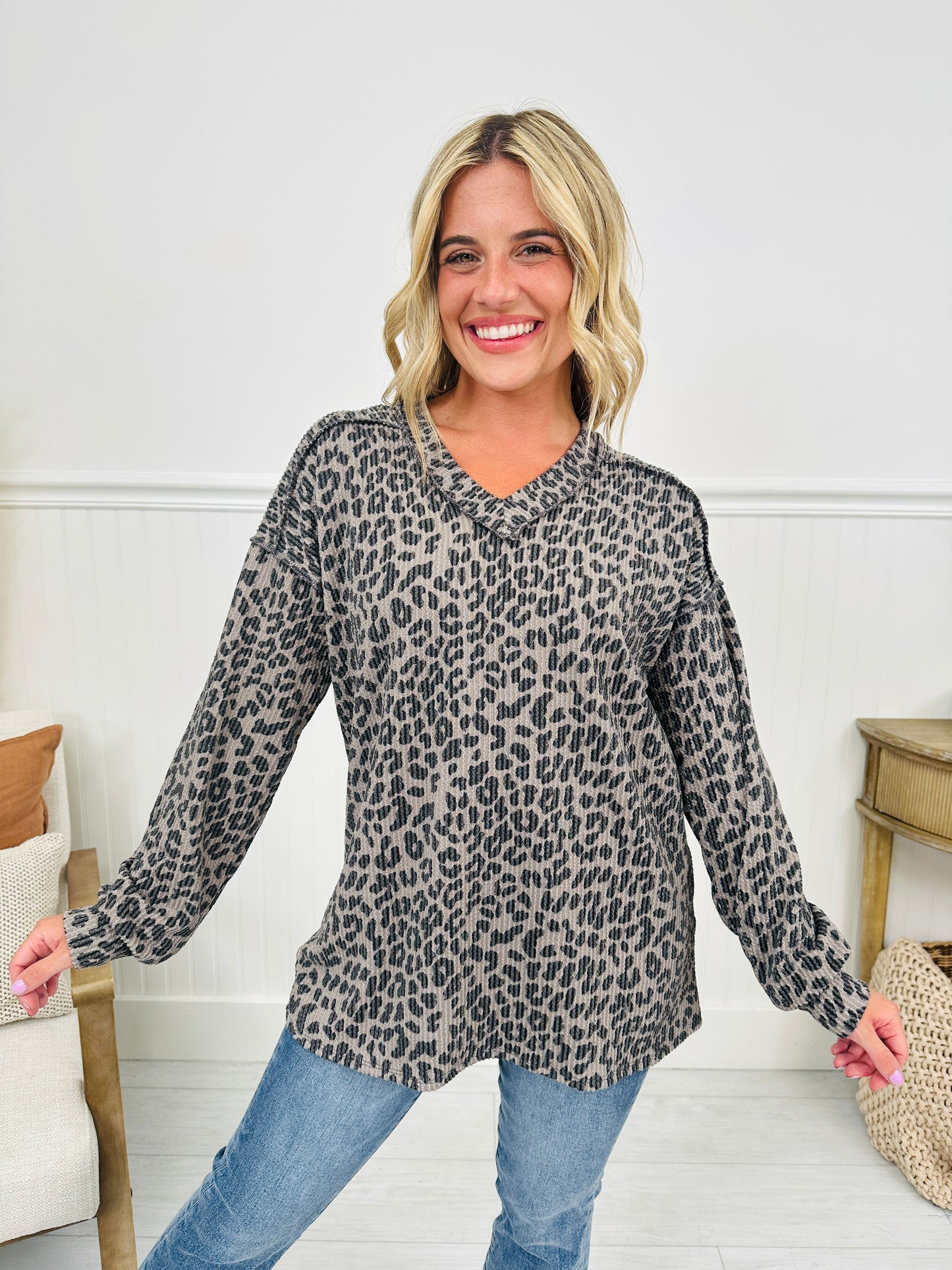 Read Between The Spots Top- Multiple Colors!