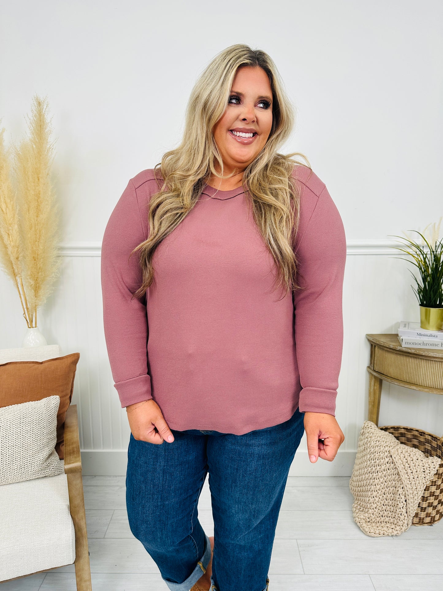 Everyday Essential Long Sleeve Top- Multiple Colors!