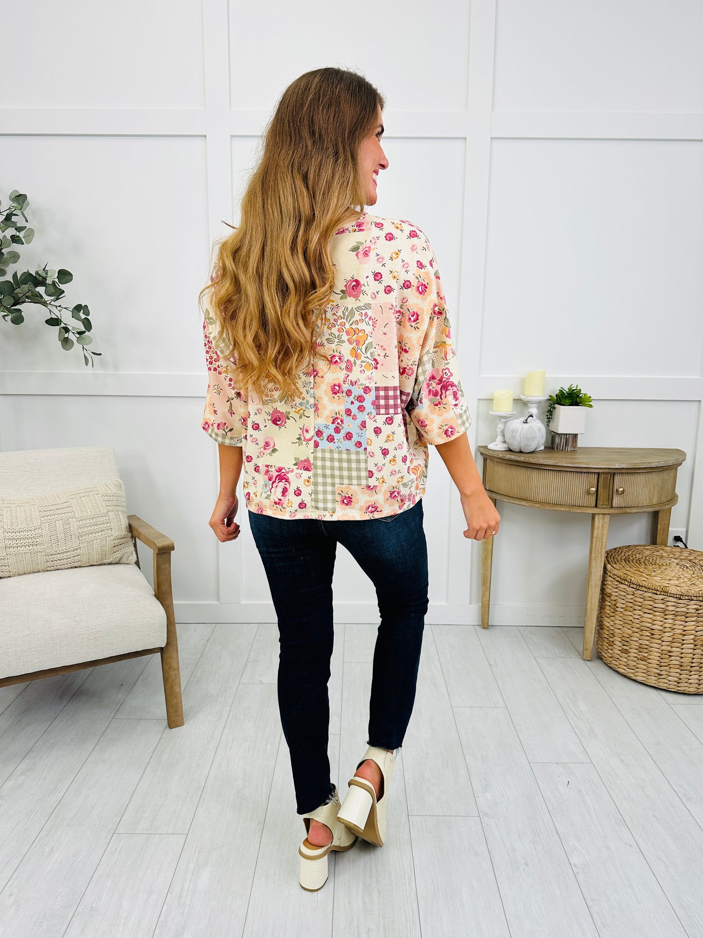 Patchwork Petals Top