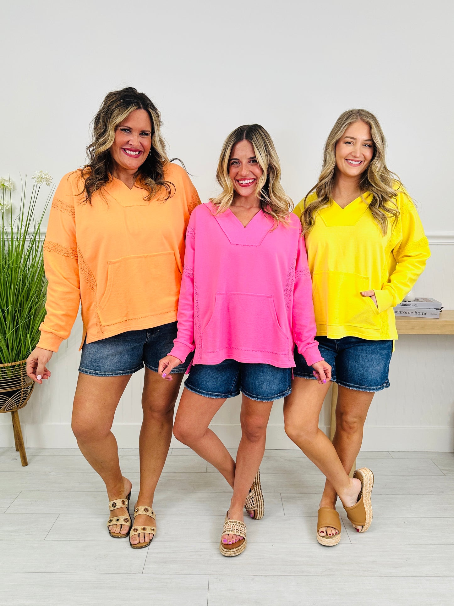 Keep It Bright Pullover in Multiple Colors