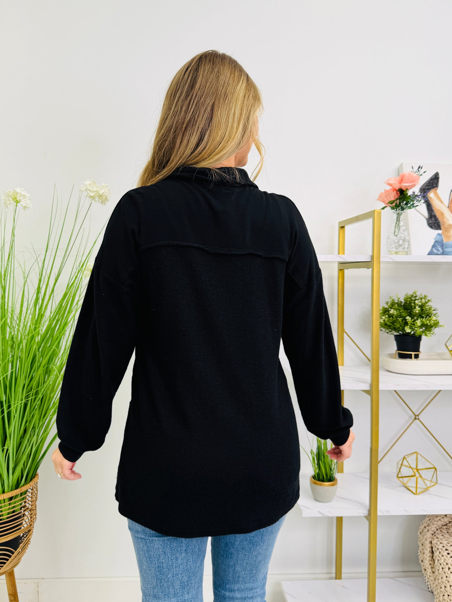 The Softest Goodbye Cardigan in Black