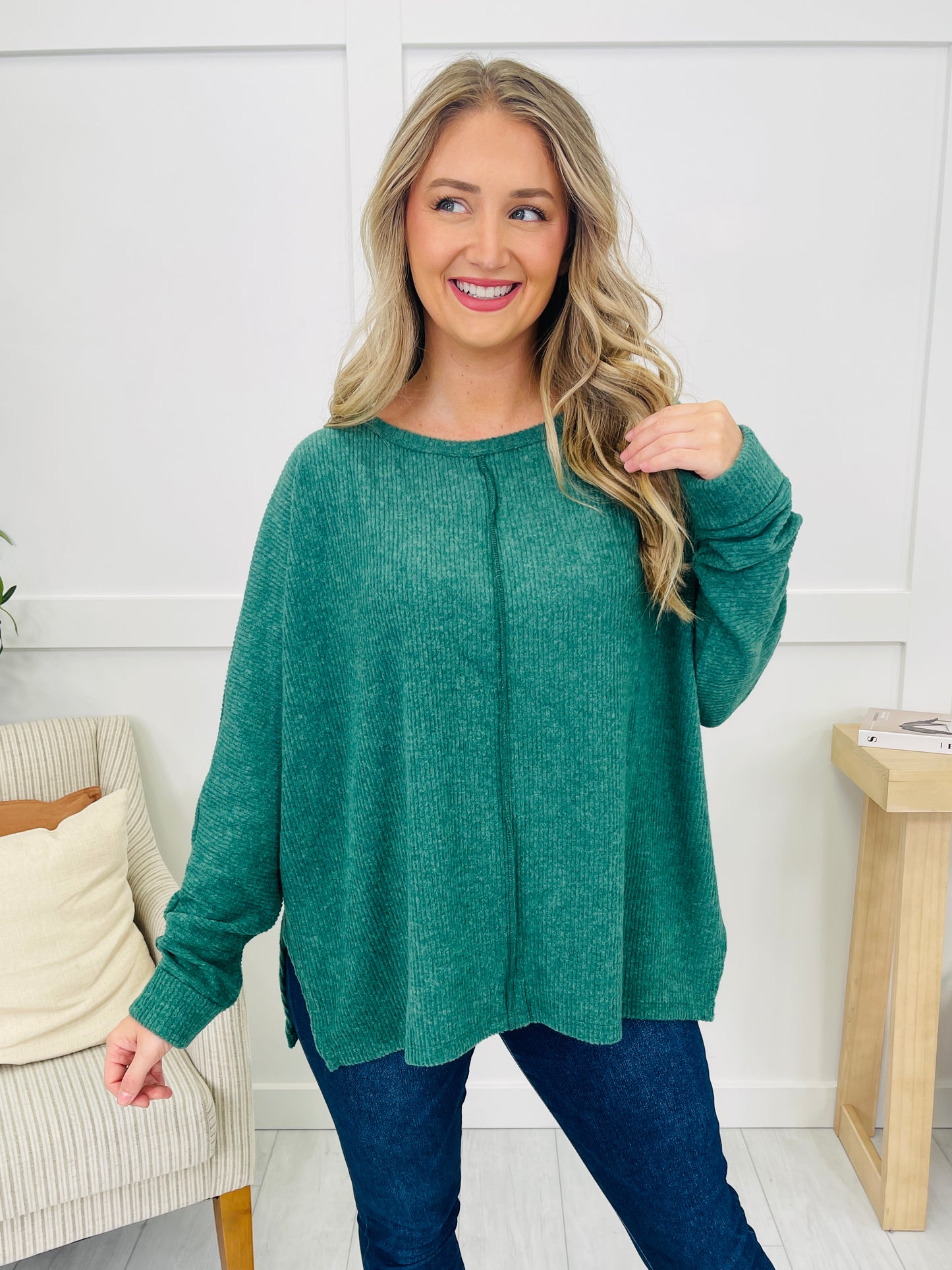 DOORBUSTER! Threads Between Us Sweater- Multiple Colors!