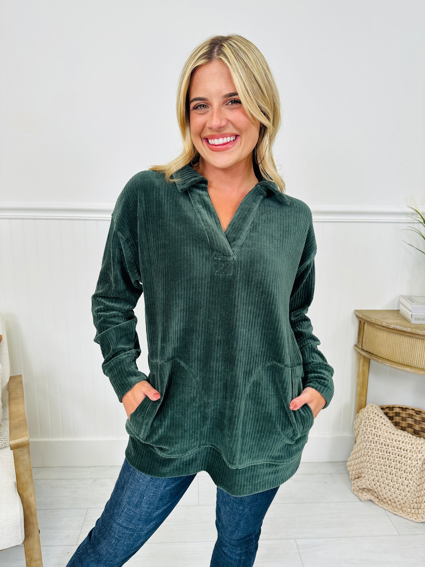 Perfectly Plush Pullover Top- Multiple Colors!