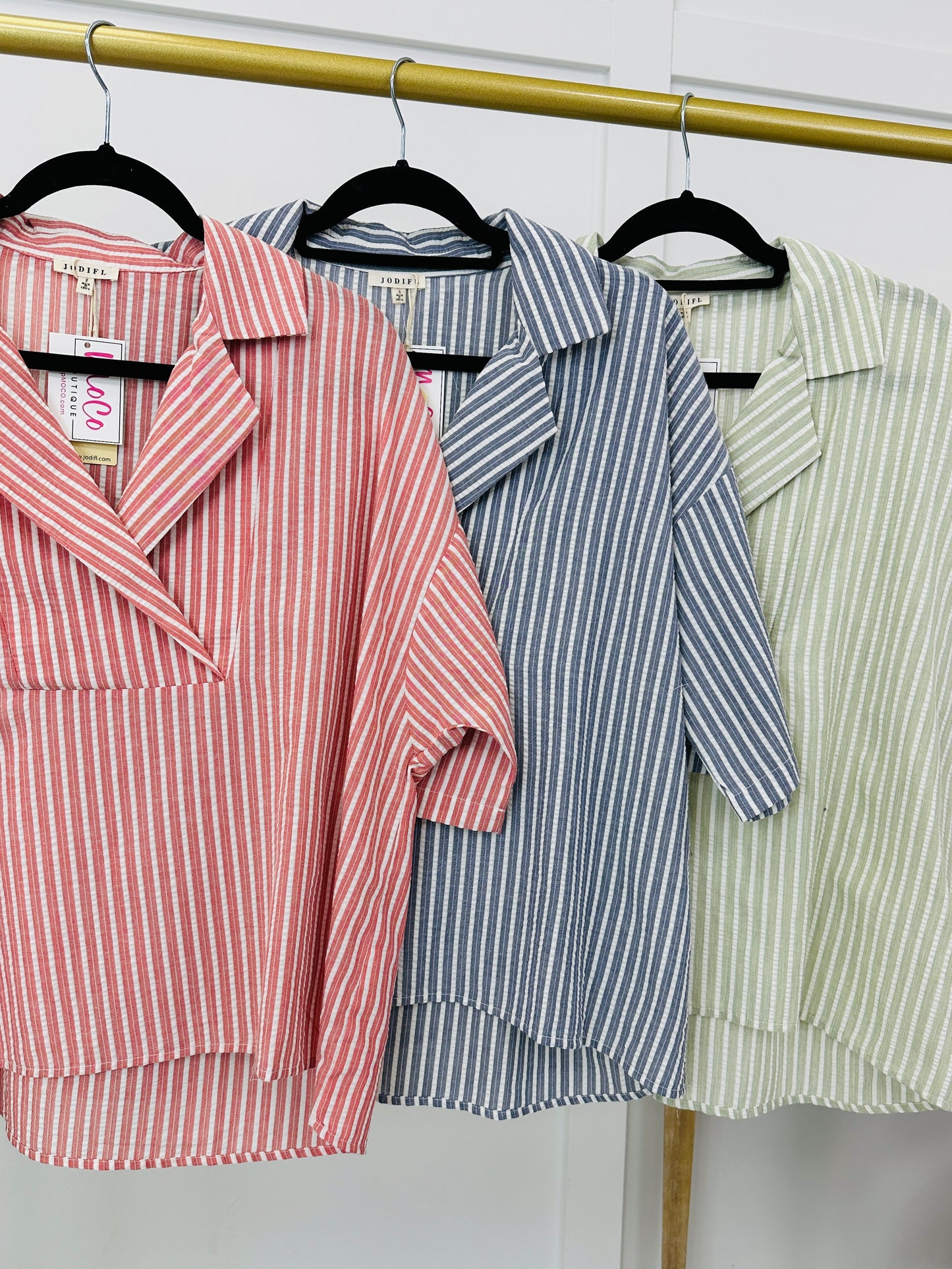 A Gentle Statement Top In Multiple Colors