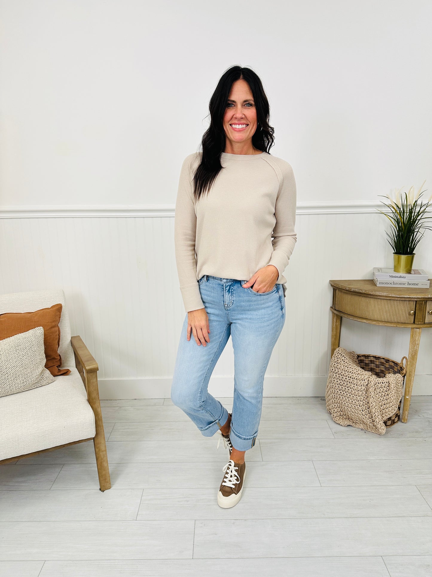 Set it Straight Tummy Control MOCO Exclusive Straight Leg Jeans