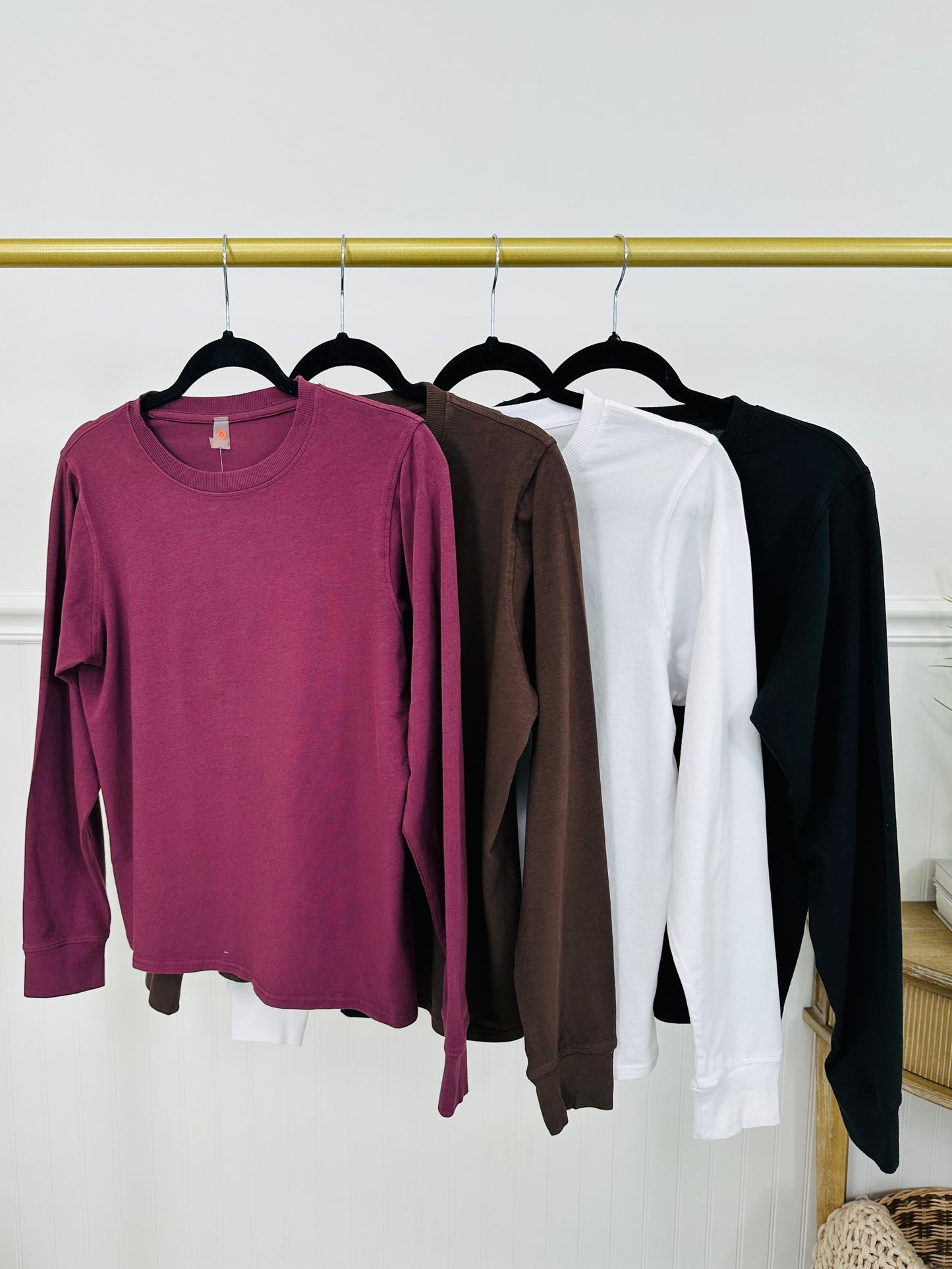 Neutral Flex Top- Multiple Colors!