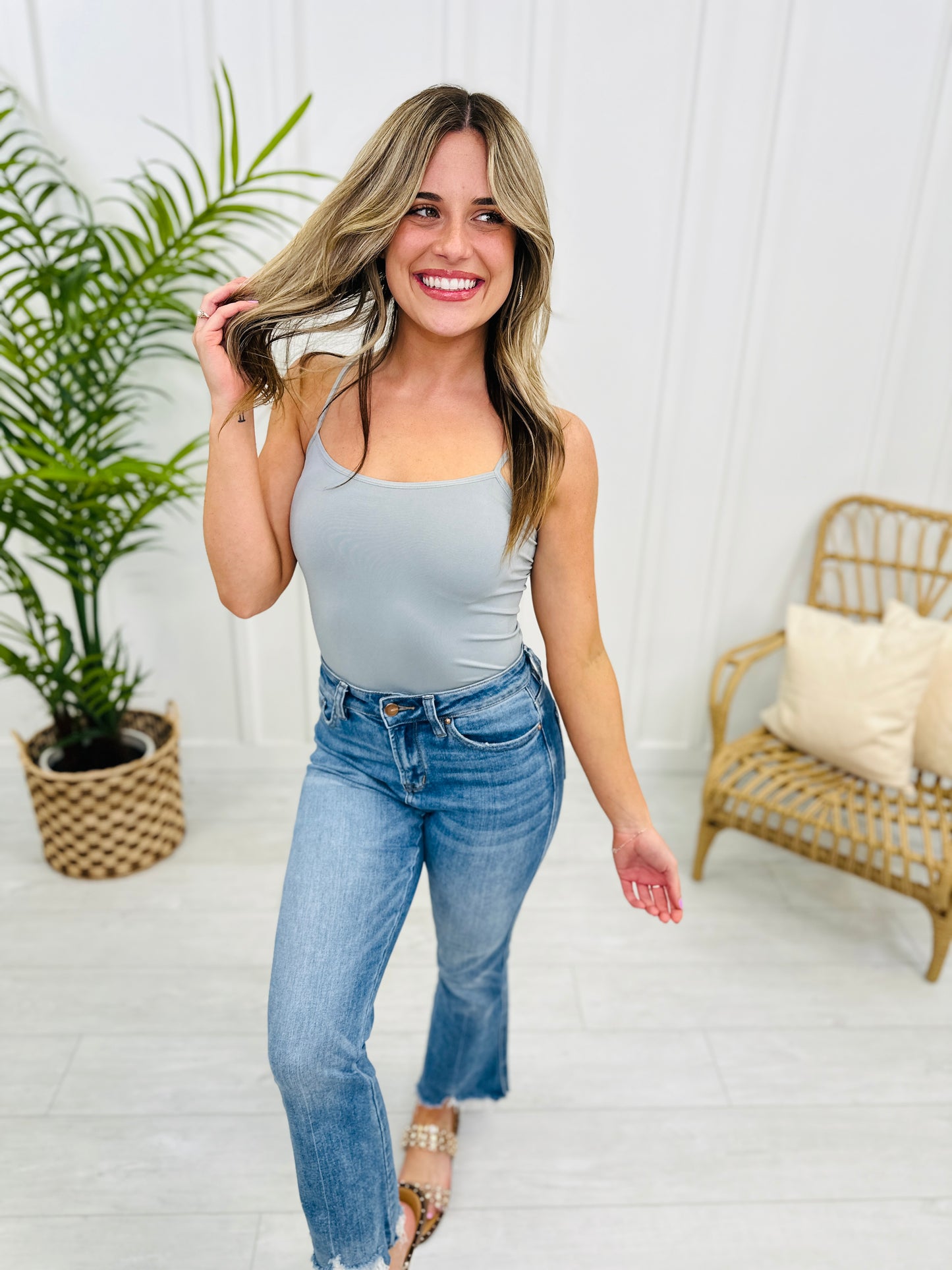 Shapewear Tank With Spaghetti Straps - Multiple Colors!