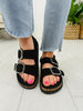 Strapped For Style Sandals in Black