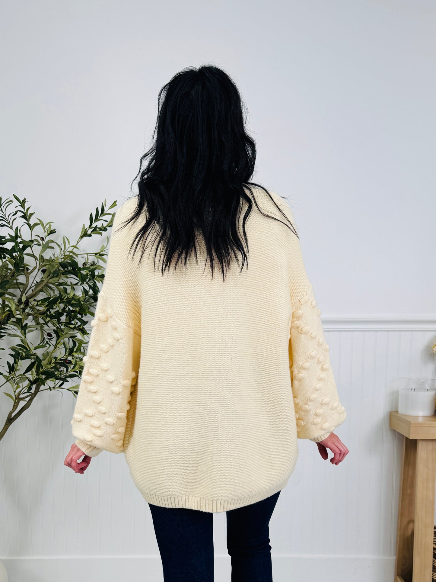 Layer Love Cardigan in Ivory