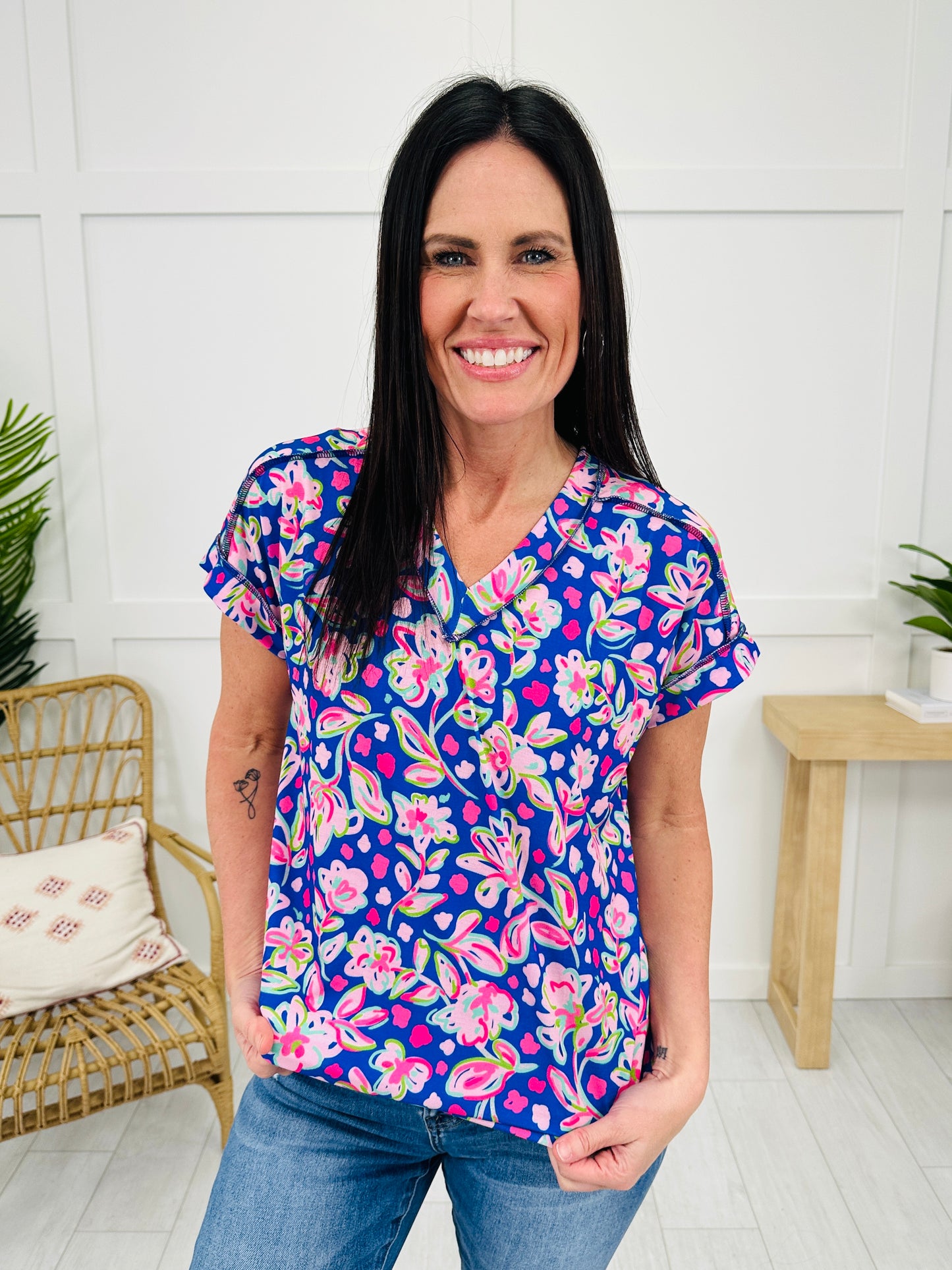 Petals in Paradise Top