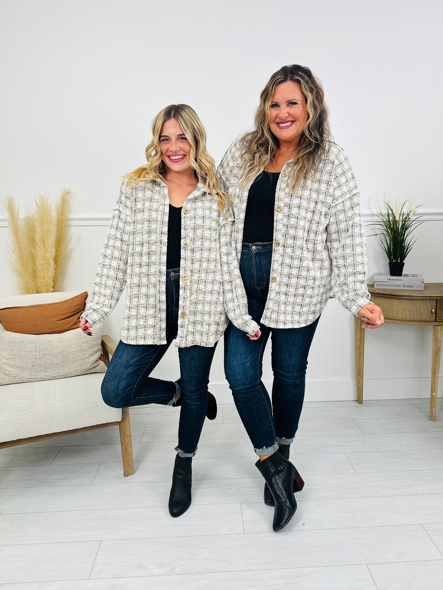 Touch of Tweed Shacket