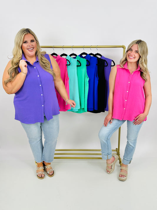 Step Into Summer Tank Top- Multiple Colors!