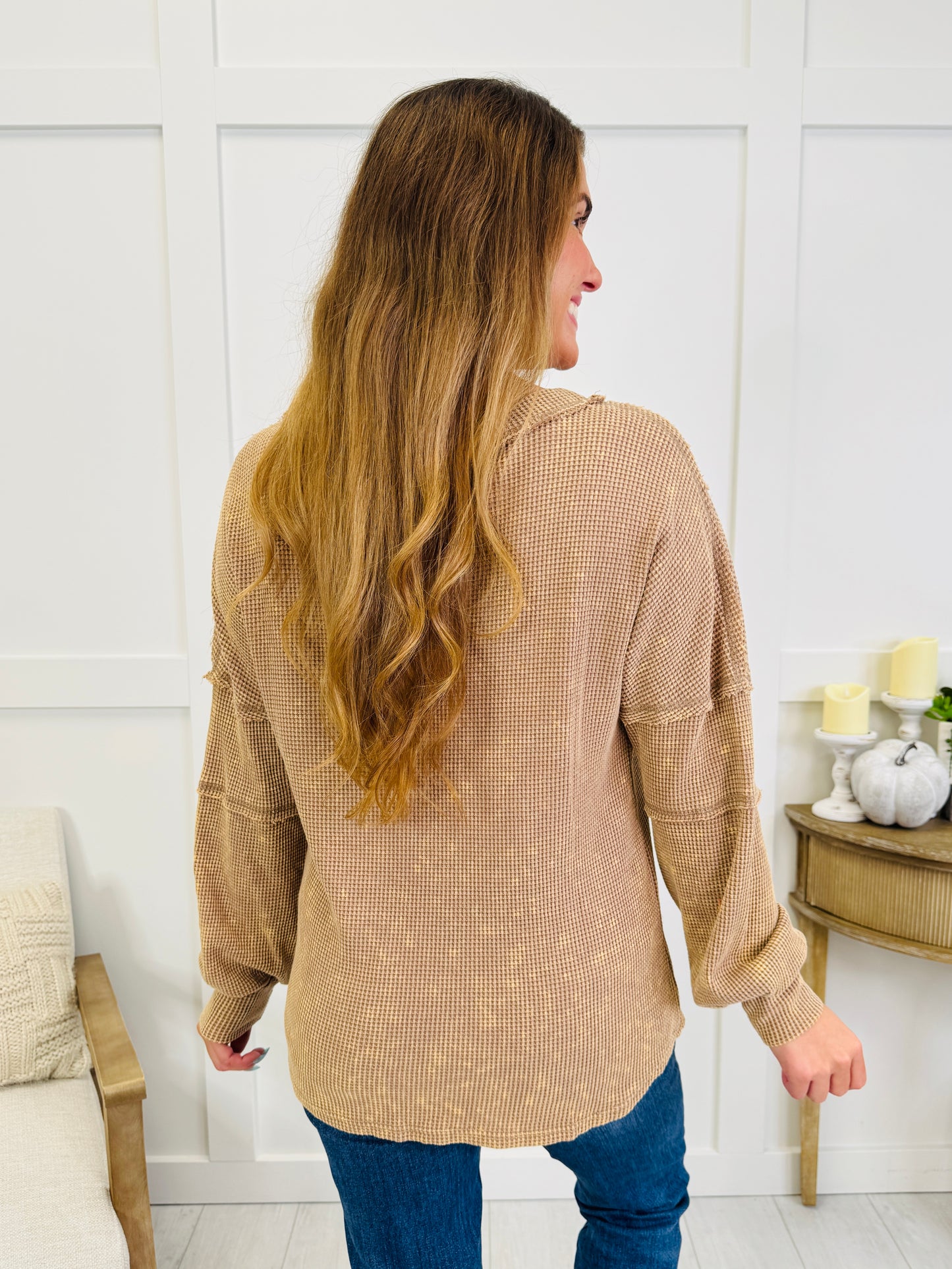 Woven In The Moment Top In Multiple Colors