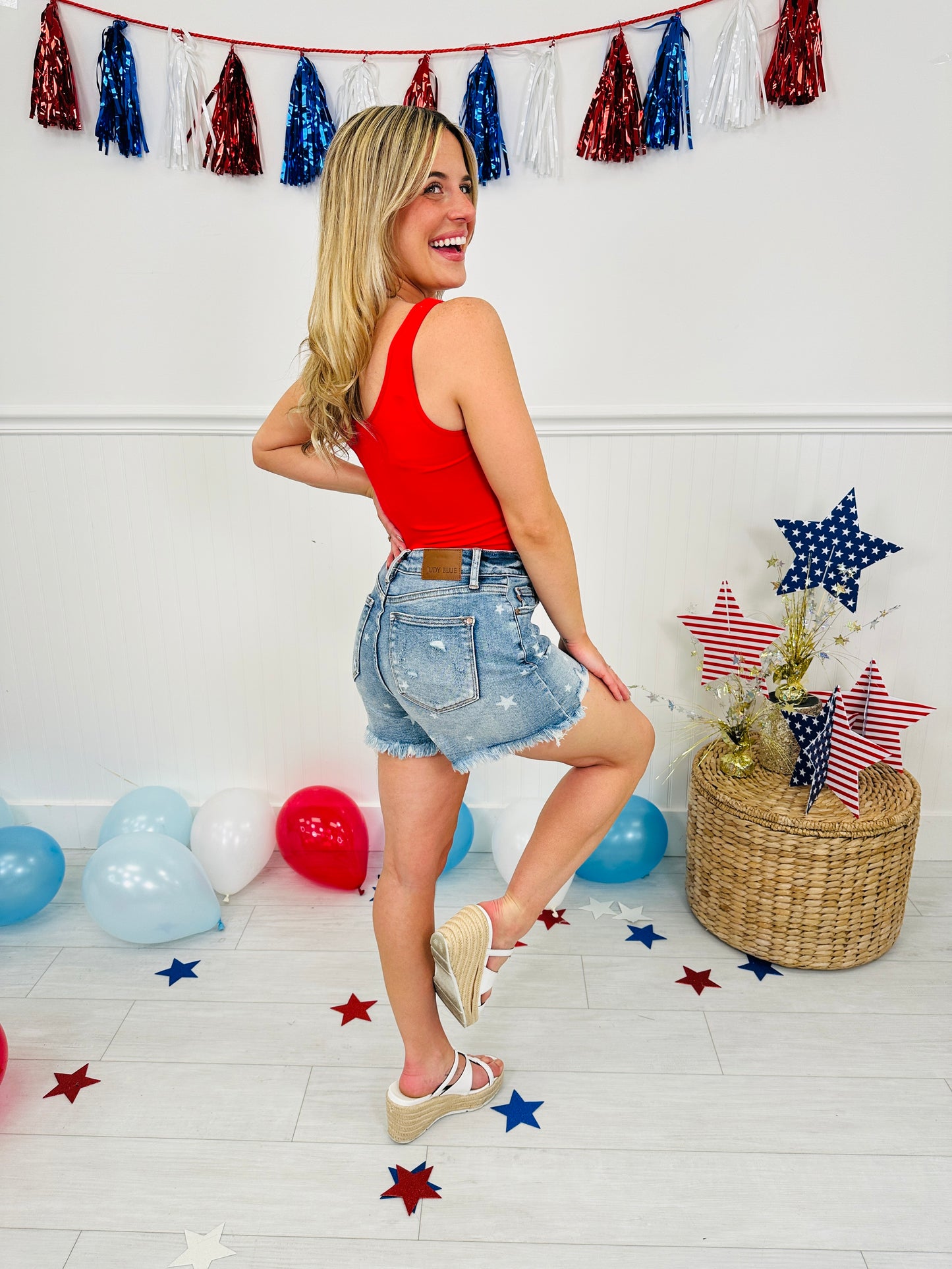 Judy Blue Starstruck Style Cutoff Shorts
