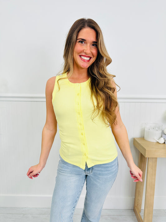 The Daily Detail Tank Top in Multiple Colors