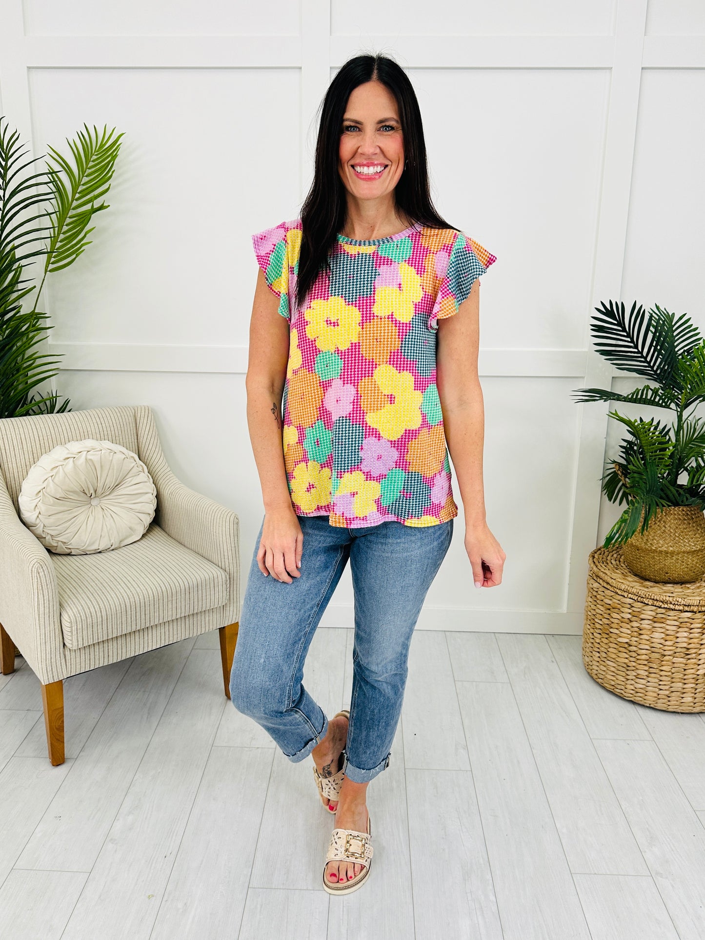 Vivid Garden Top
