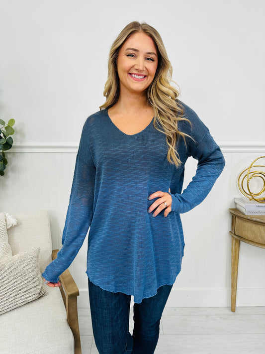 Playful Expressions Top In Navy