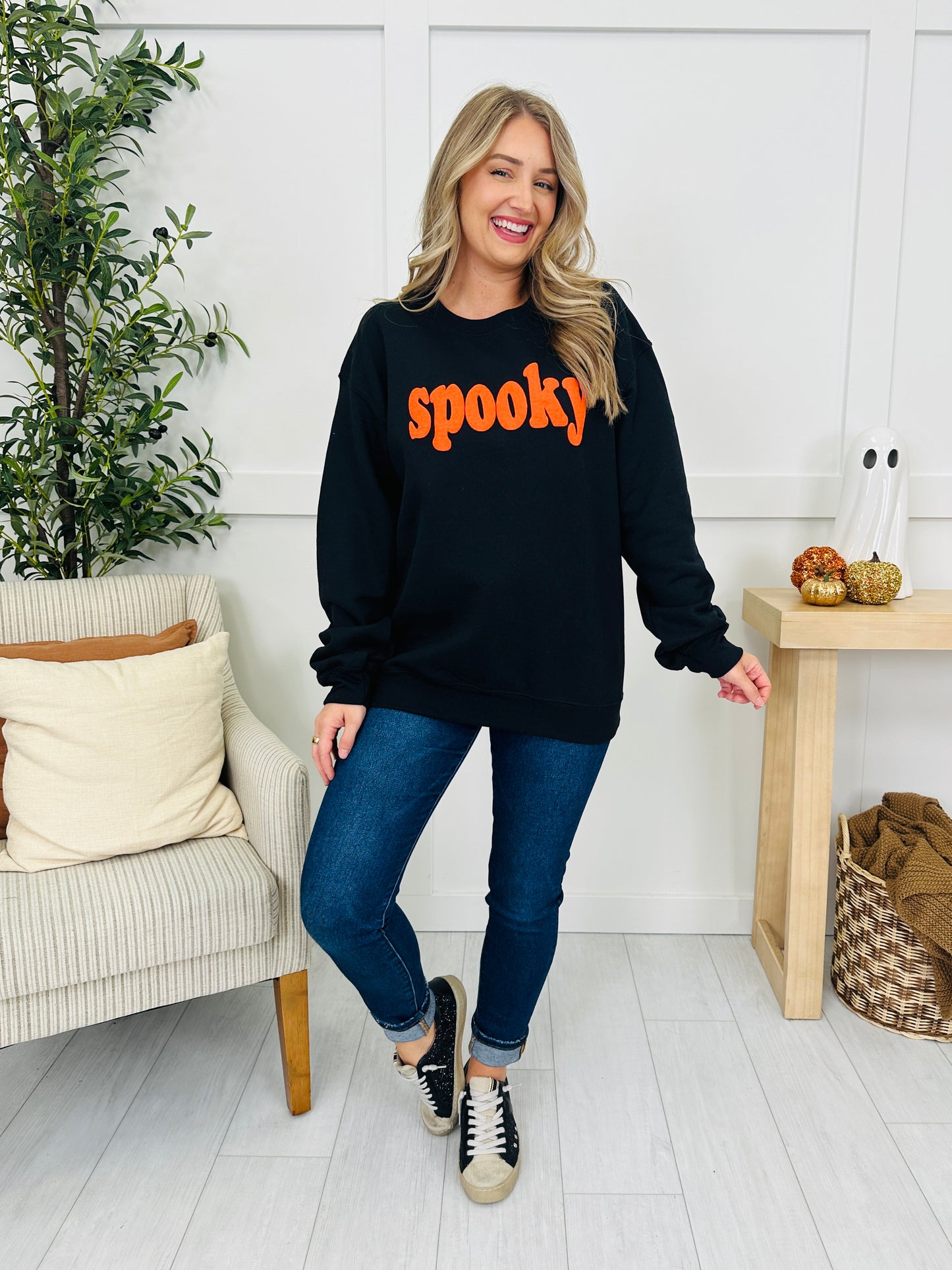 Spooky Puff Crewneck Sweatshirt