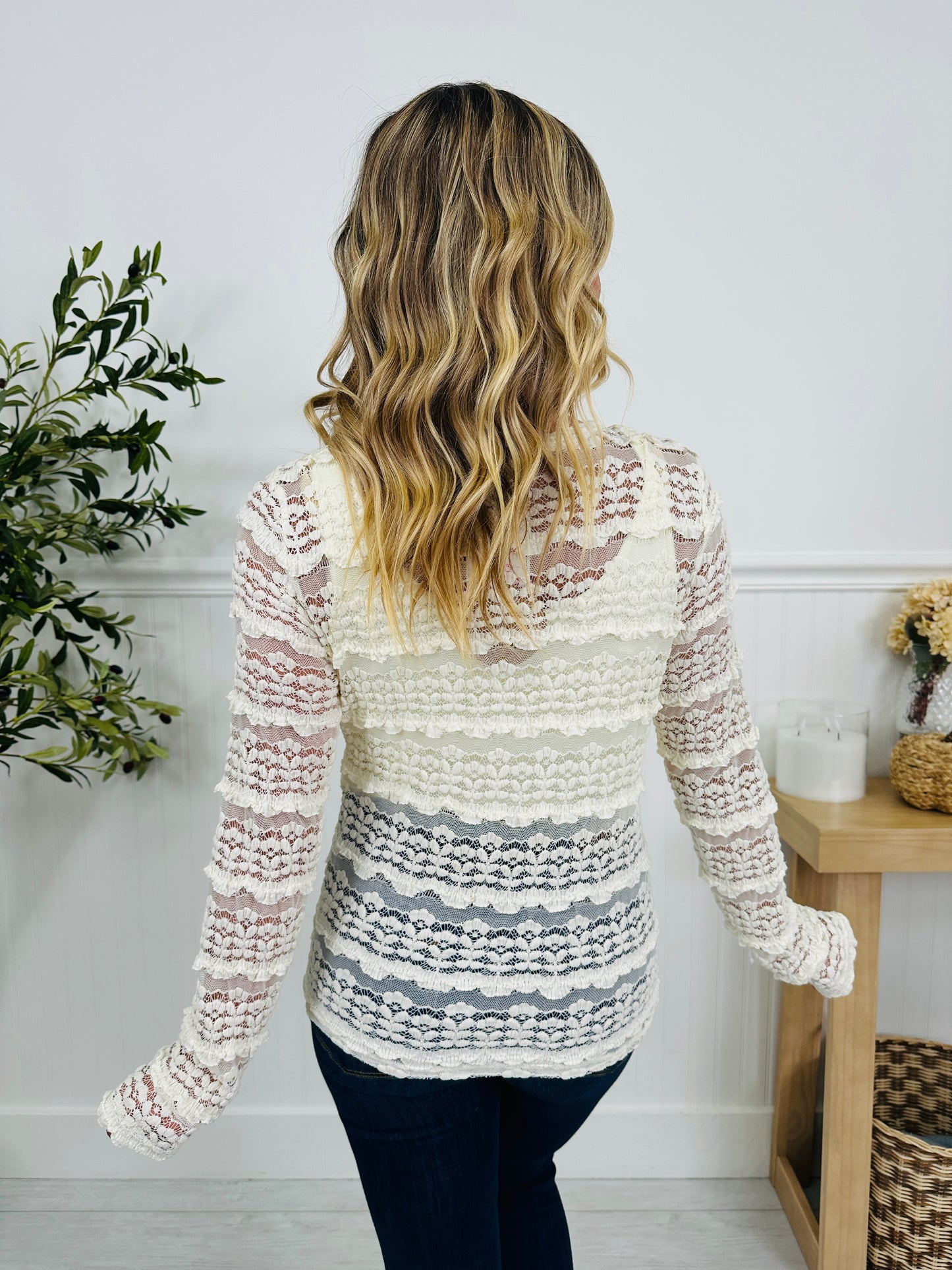 Lace & Light Top
