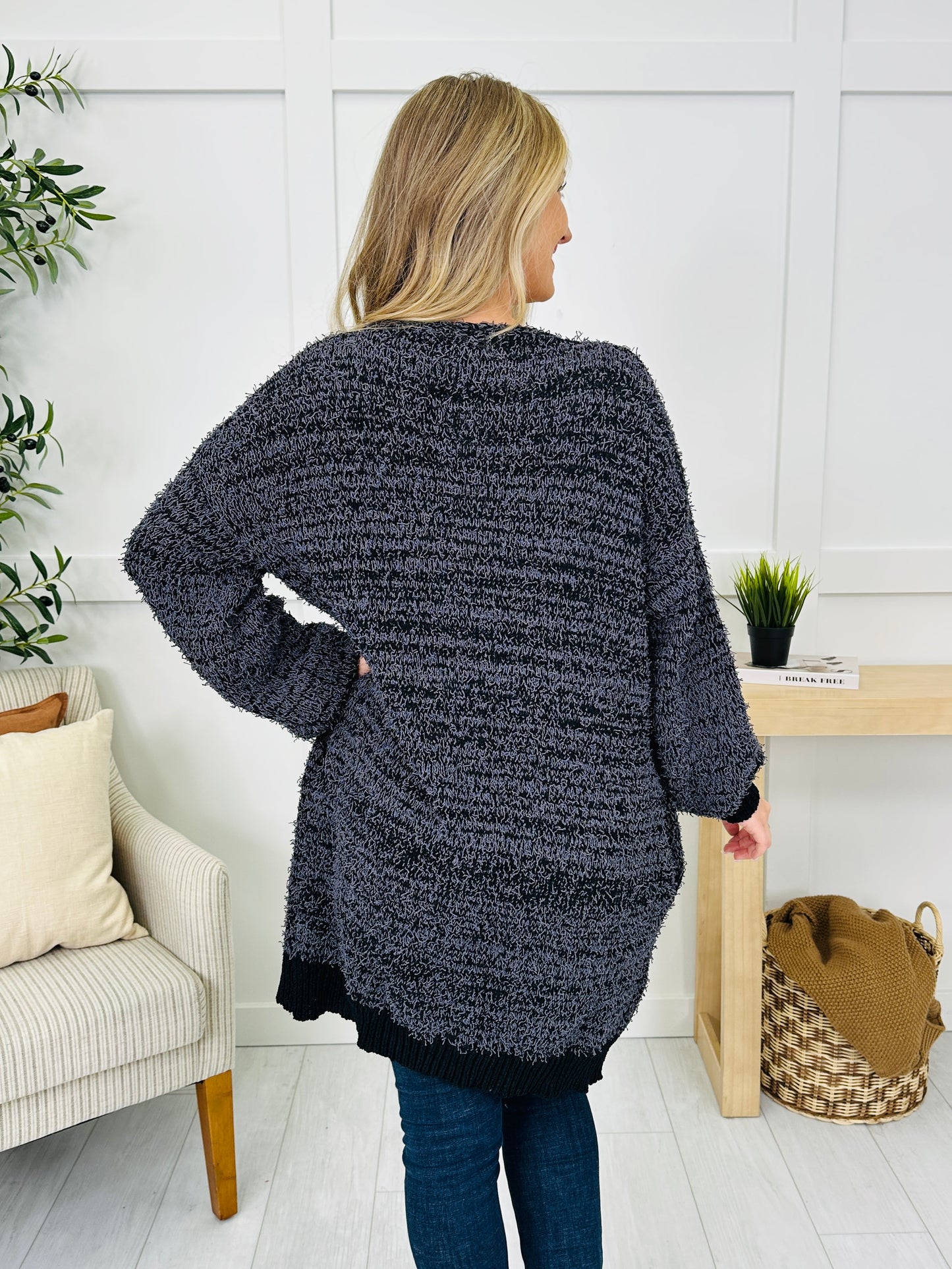 Comfortable Cure Cardigan in Black