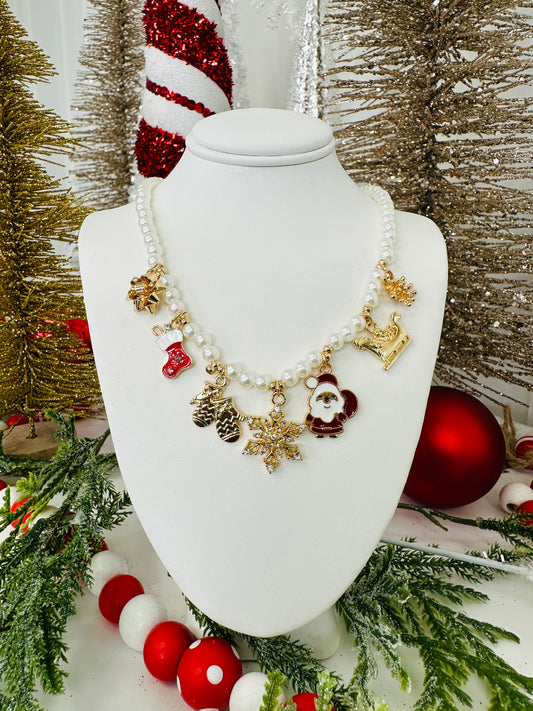 Sweet Like Christmas Charm Necklace