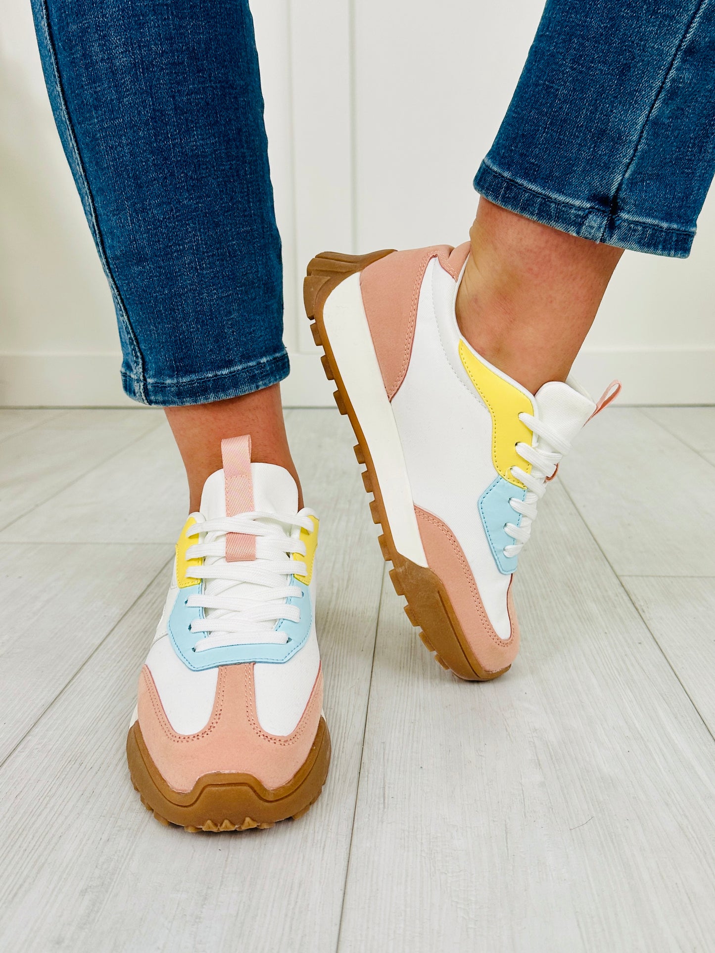 Runway Rush Sneakers in Pink Multi