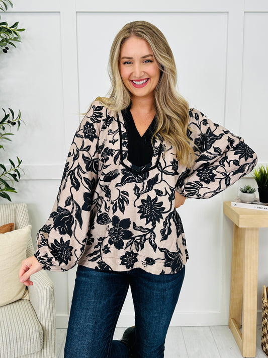 Floral Logic Pullover